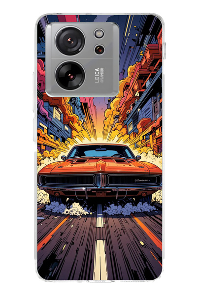 lelia Mi 13t Compatible Printed Transparent Phone Case |   Collection: Turbol...