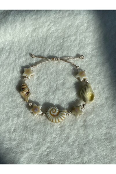 marjinalgiyim Porcelain Sea Shell Ocean Theme Bracelet