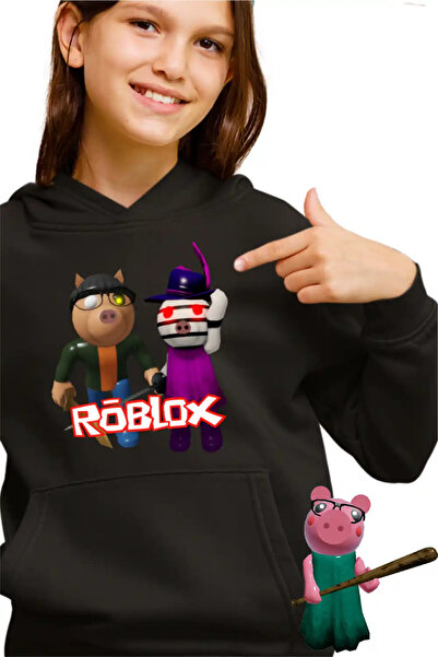OEM Kids Girls Hoodie Pony Zizzy Roblox Piggy