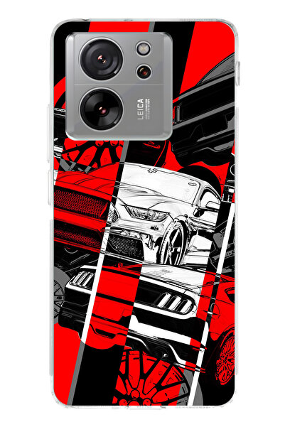 lelia Mi 13t Compatible Printed Transparent Phone Case |   Collection: Turbol...