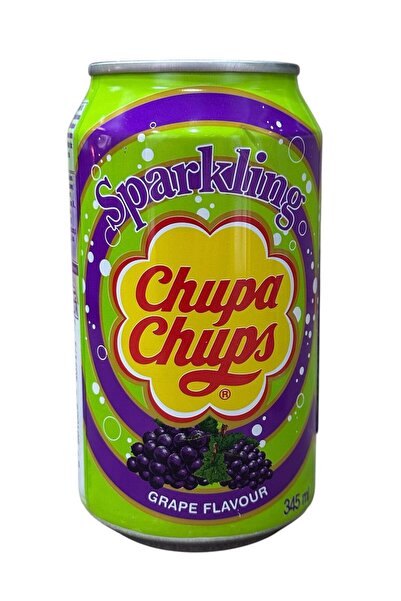 Chupa Chups SPARKLİNG GRAPE FLAVOUR 345 ML *15'Lİ