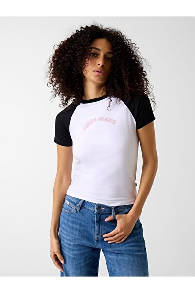 Guess Jeans Дамска тениска Boxy Fit