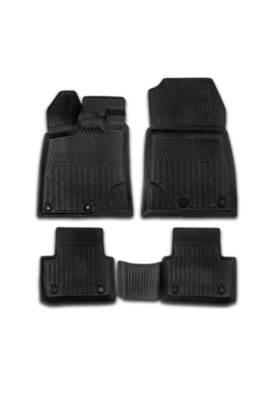 DELUXETUNING Set covorașe auto din cauciuc pentru Peugeot 5008 Hybrid 2024->,...