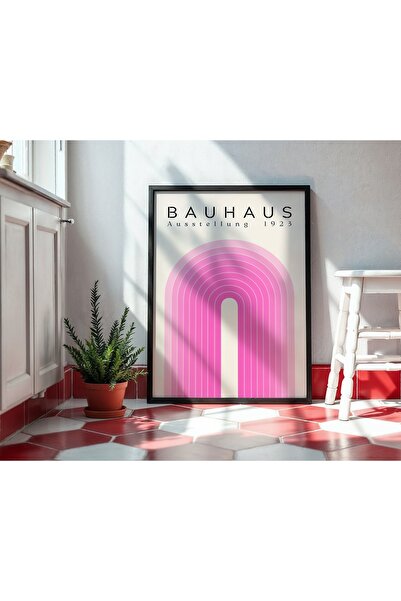 KALİA HOME Bauhaus Minimalist Çerçeveli Poster – Modern Dekoratif Duvar Tablosu