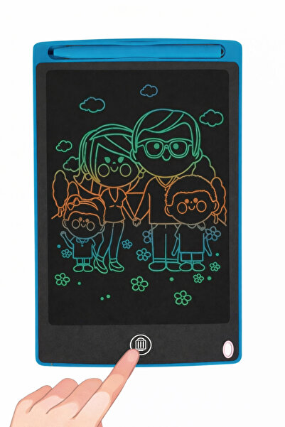 WAPPA Lcd Ekranlı Kalemli Dijital Çizim Tableti Yazı Tahtası Boyama Resim Içi...