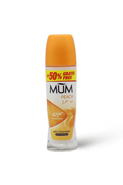 MAM Roll-On Deodorant for Women - Peach Scent - 50 ml