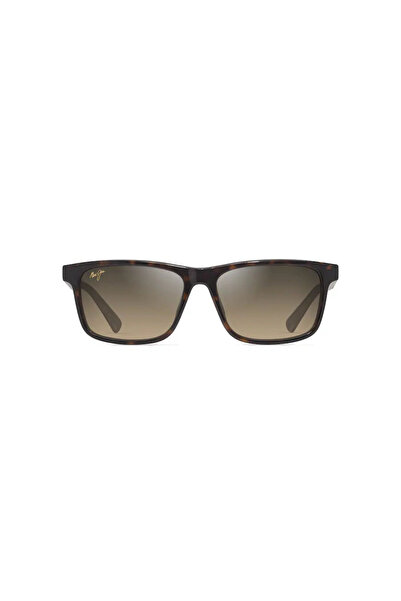 Maui Jim MJ0587S 00210 55 Erkek Polarize Degrade Kare Kırçıllı Kahverengi Kem...