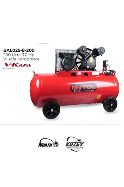 MYTOL BAL-025/8 200 V Kafa Hava Kompresörü