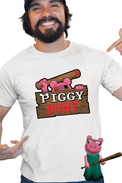 OEM Men's T-Shirt Piggy Hunt Roblox Pigy