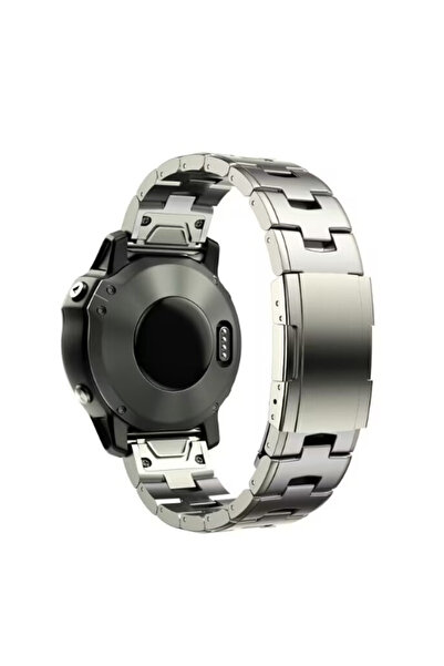 Choice7 سوار ساعة معدني من التيتانيوم، مقاس 22 مم و26 مم، سهل التركيب، بلون ا...