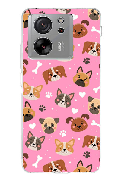 lelia حافظة هاتف شفافة متوافقة مع Mi 13T مطبوع |   المجموعة: قصص باو برينت