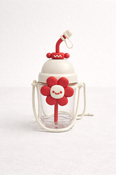 Kitchen Way Figured Polycarbonate Water Bottle 800 ml Bpa Free Lightweight Du...