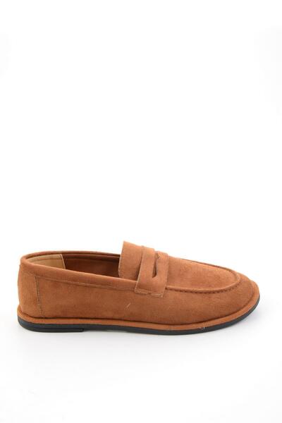 Bambi Taba Kadın Loafer Ayakkabı K01606034372