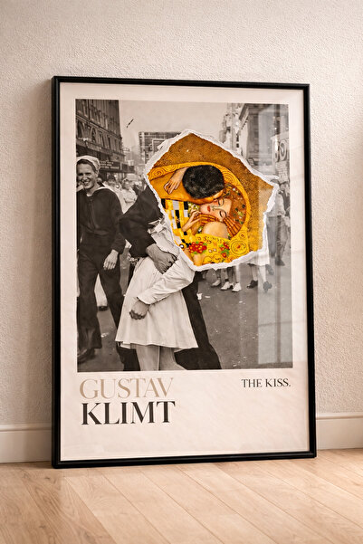 artera casa Gustav Klimt Özel Tasarım Dekoratif Tablo