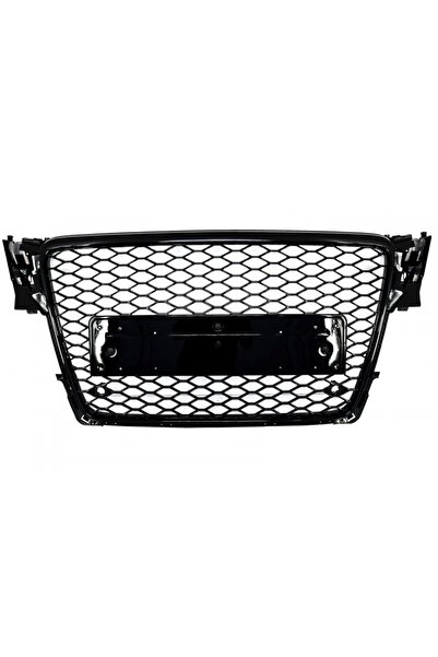 tuningset Grilă frontală fără insignă compatibilă cu Audi A4 B8 2008-2011 RS4...