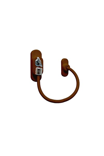 Yuma حبل فولاذي وقفل أمان Anah.Emniyet باللون البني