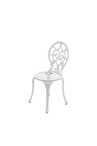 Kala Garden Scaun grădină aluminiu Carina, alb