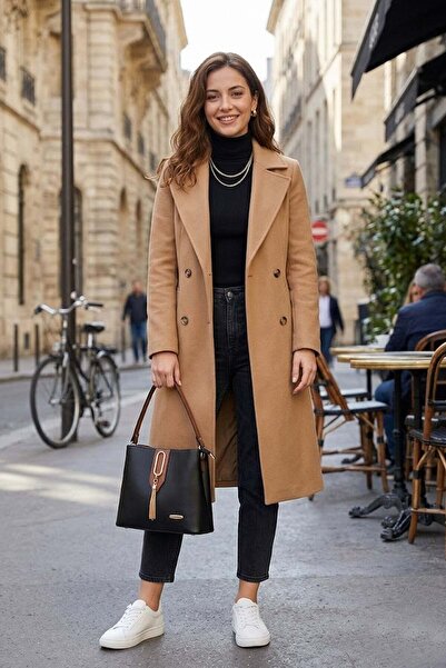 Ayakkabı Fuarı Elit SNMS-1438C Γυναικείο Τσάντα ώμου Μαύρο