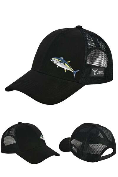 Fujin Pro Angler Black Tuna Şapka