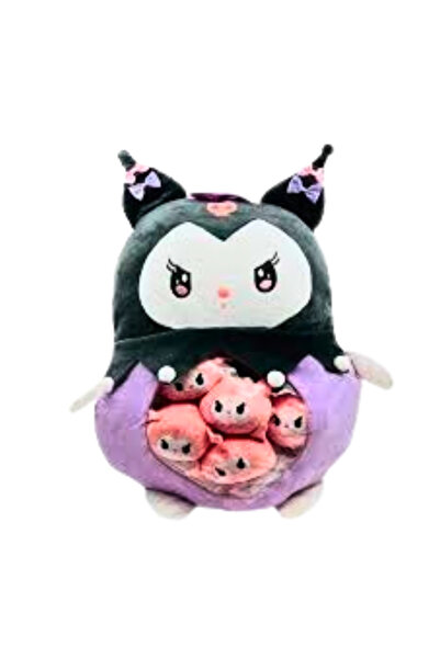 OEM Jucarie de Plus Kuromi cu Pui Mov, 40 cm, Plus Mare si Pufos pentru Copii