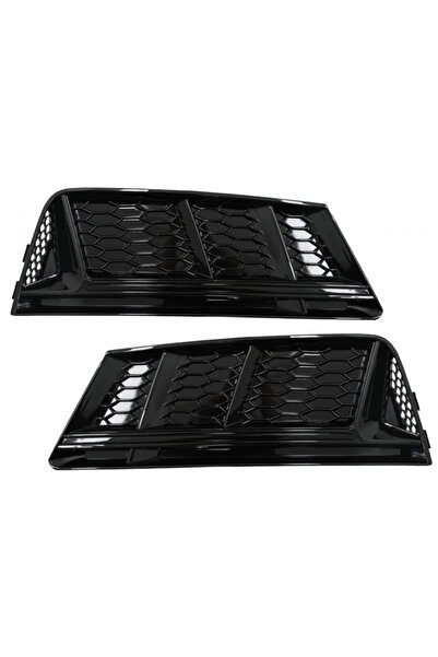 tuningset Grile laterale inferioare bara de protecție compatibil cu Audi A4 B...