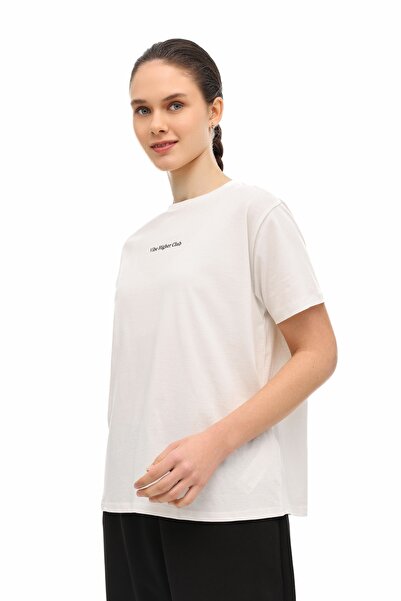 Kinetix WL 11MILENA 6FX Beyaz Kadın Kısa Kol T-Shirt