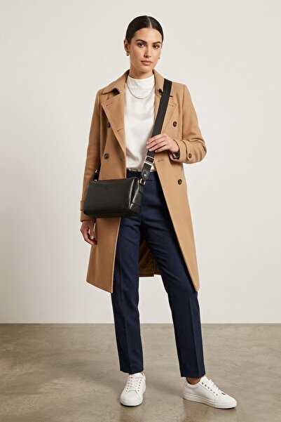 Jacquline CLIM531-1C نسائي حقيبة كتف أسود