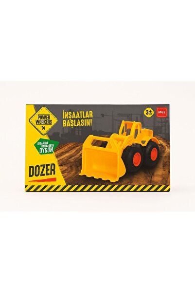 MGS OYUNCAK Mgs-power Workers Büyük Dozer Kutulu