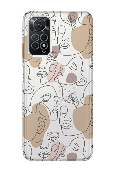 lelia حافظة هاتف شفافة متوافقة مع Redmi Note 11 Pro مطبوع |   مجموعة OneLine ...