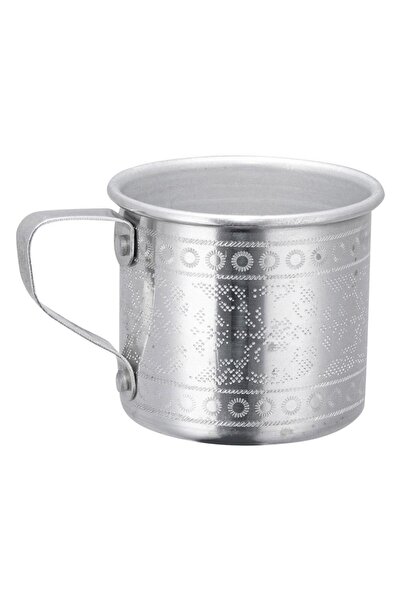AL SANIDI Aluminum Liquid Cup, Silver, Capacity 180 Ml