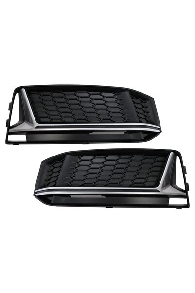 tuningset Grilă inferioară bara de protecție compatibil cu Audi A4 B9 Sedan A...