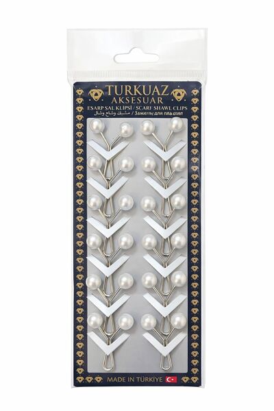 Marka Shawl and Scarf Clip 12-Pack