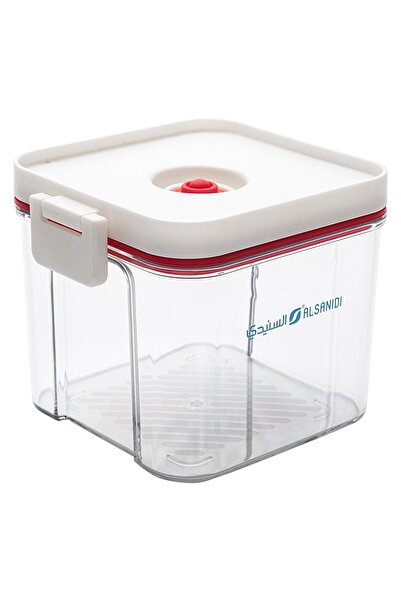 AL SANIDI Closed Storage Box, Sealed Food Storage Container, Transparent , Si...