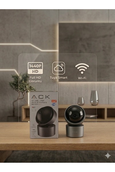 ACK AKILLI KAMERA HD 4MP 1440P IP20