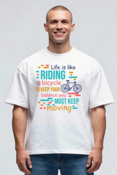 Printees Tricou Oversize - Bike