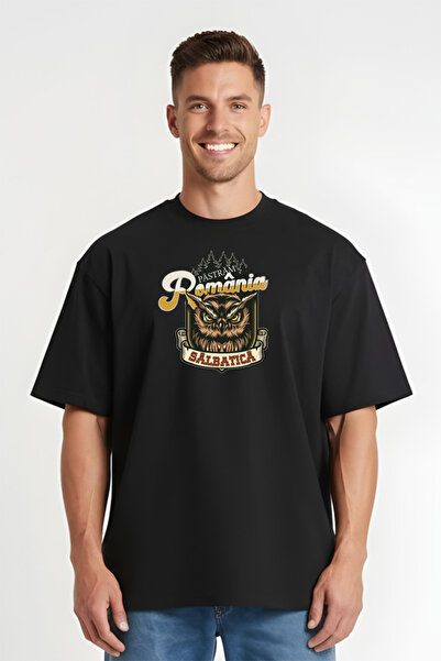 Printees Tricou Oversize - România Sălbatică