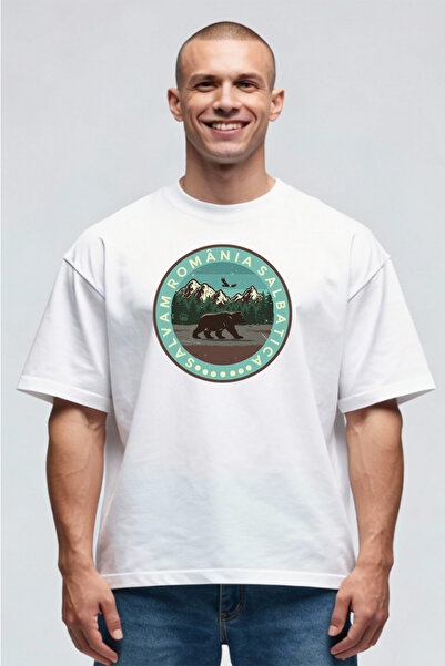 Printees Tricou Oversize - România Salbatică