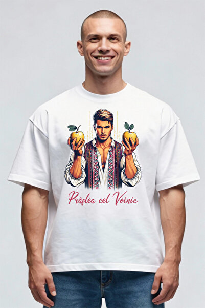 Printees Tricou Oversize - Prâslea cel Voinic