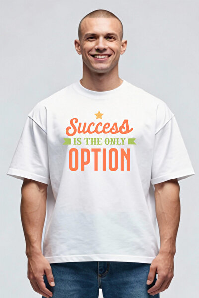 Printees Tricou Oversize - Succes is Only Option