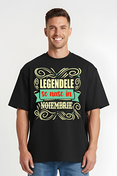 Printees Tricou Oversize - Legnde Noiembrie