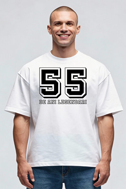 Printees Tricou Oversize - 55 Ani Legendari