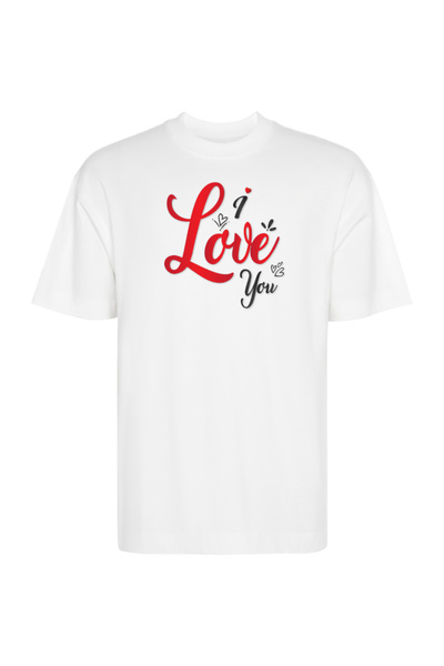Printees Tricou Oversize - Love You