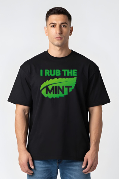 Printees Tricou Oversize - Rab the mint