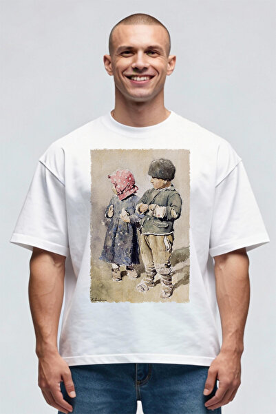 Printees Tricou Oversize - Stefan Luchian - Prichindeii