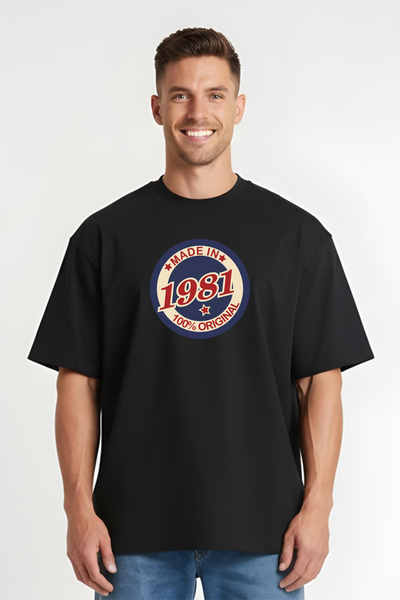 Printees Tricou Oversize - Original 1981