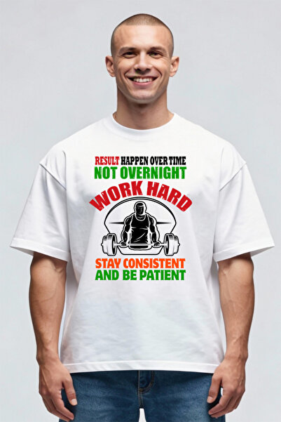 Printees Tricou Oversize - Work