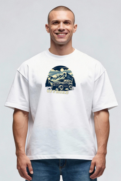 Printees Tricou Oversize - Offroad