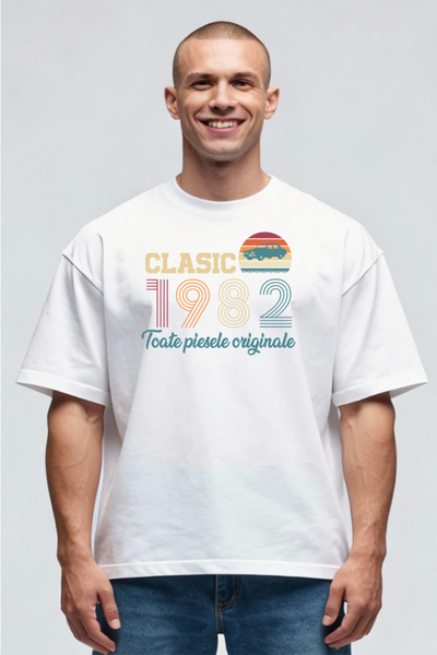 Printees Tricou Oversize - Clasic 1982