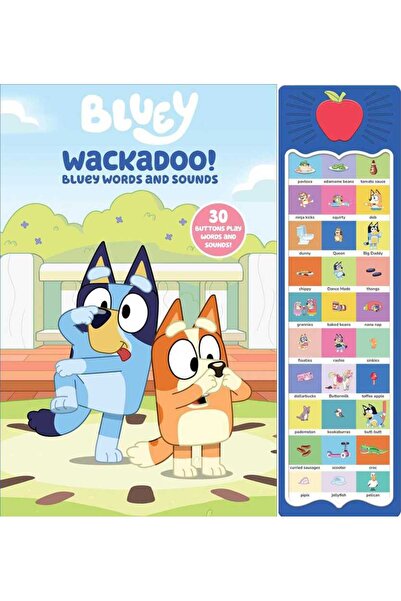 pi kids Bluey Wackadoo! Bluey Words And Sounds Sound Book