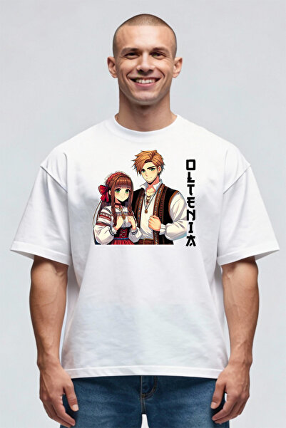 Printees Tricou Oversize - Oltenia Anime Style